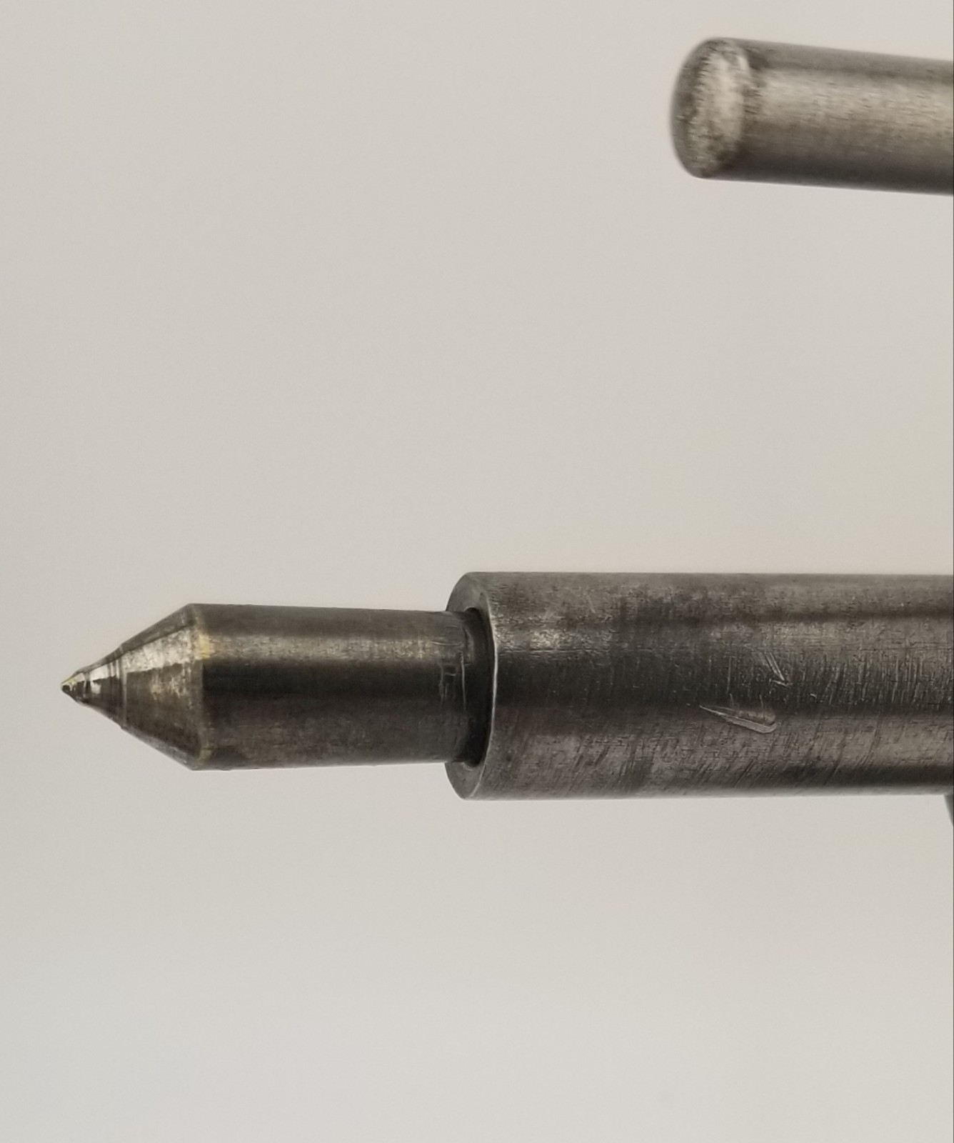 GOODELL PRATT BENCH LATHE 125 494 TAILSTOCK WITH 0 MORSE TAPER DEAD CENTER