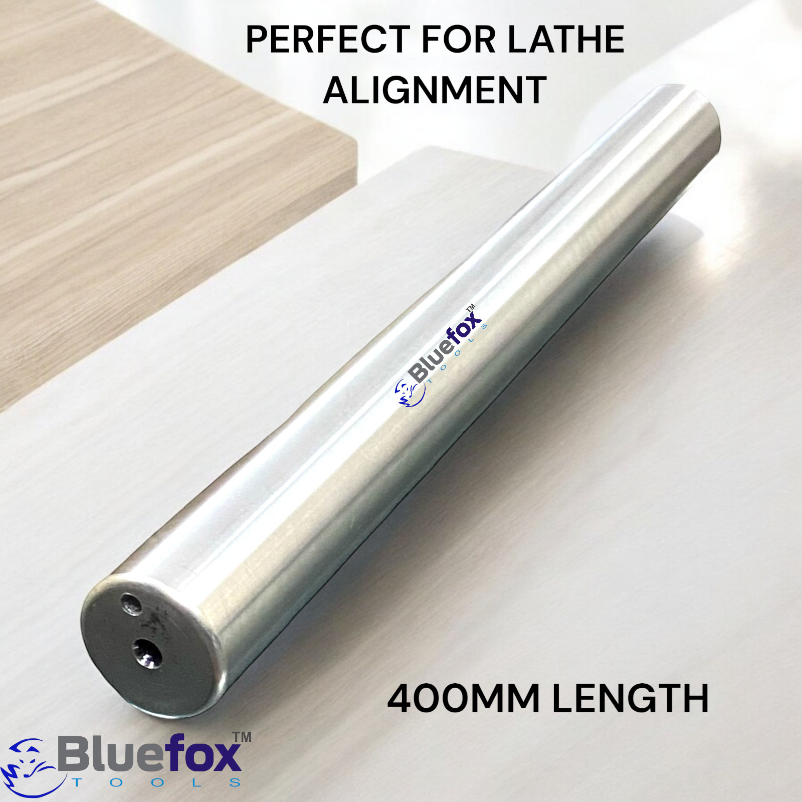 #1 USA Parallel Lathe Alignment Test Bar 400mm | Inspection Mandrel Align Lathe