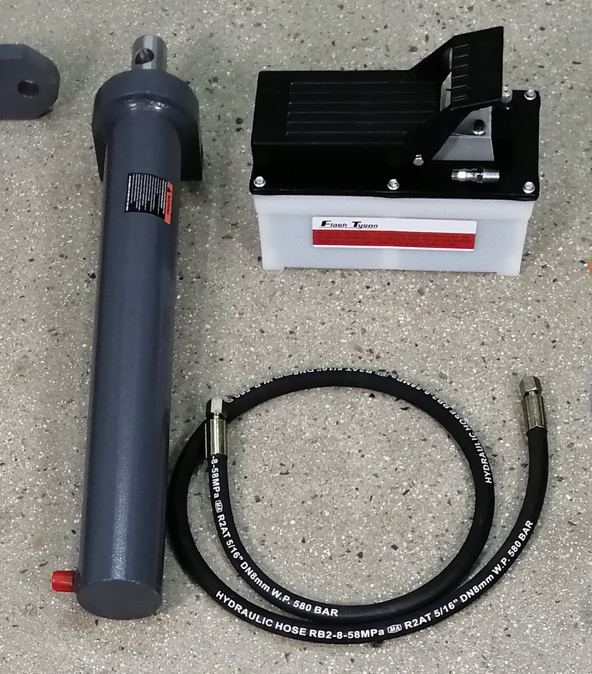 KAKA INDUSTRIAL TB-3B Air Hydraulic Power 10 Ton Tube Bender for Roll Cage