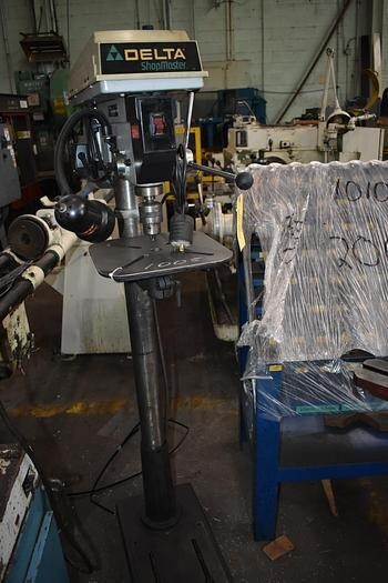 16.5″ DELTA “SHOPMASTER DP400” SINGLE-SPINDLE FLOOR-STANDING DRILL PRESS -#30524