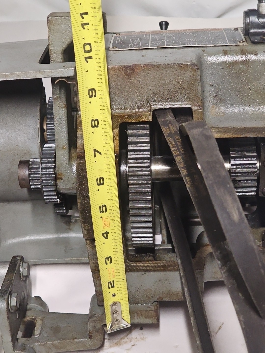 Atlas Craftsman 12″ Lathe Headstock Assembly Metal Lathe Part , Gears , Head