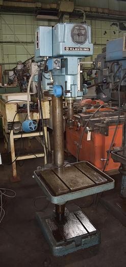 20″ CLAUSING “2223” SINGLE-SPINDLE FLOOR-STANDING DRILL w/JACOBS CHUCK – #30290