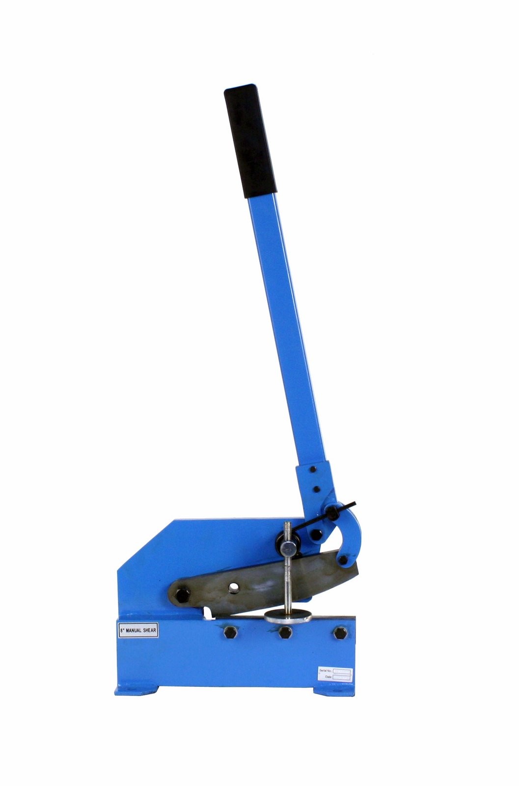 Erie Tools 8″ Benchtop Manual Plate Shear Slices Sheet Metal, Plate, and Rebar