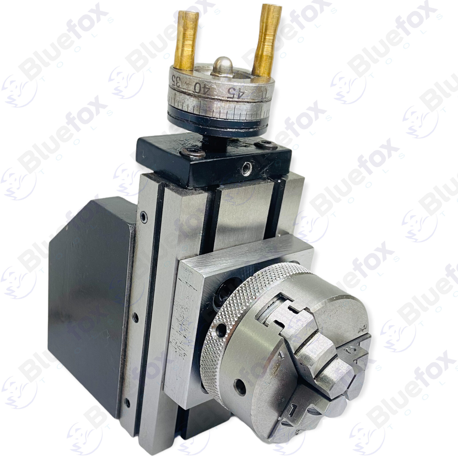 New Mini lathe Vertical Slide With 50 mm Dia 3 Jaw Self Centering Chuck on Plate