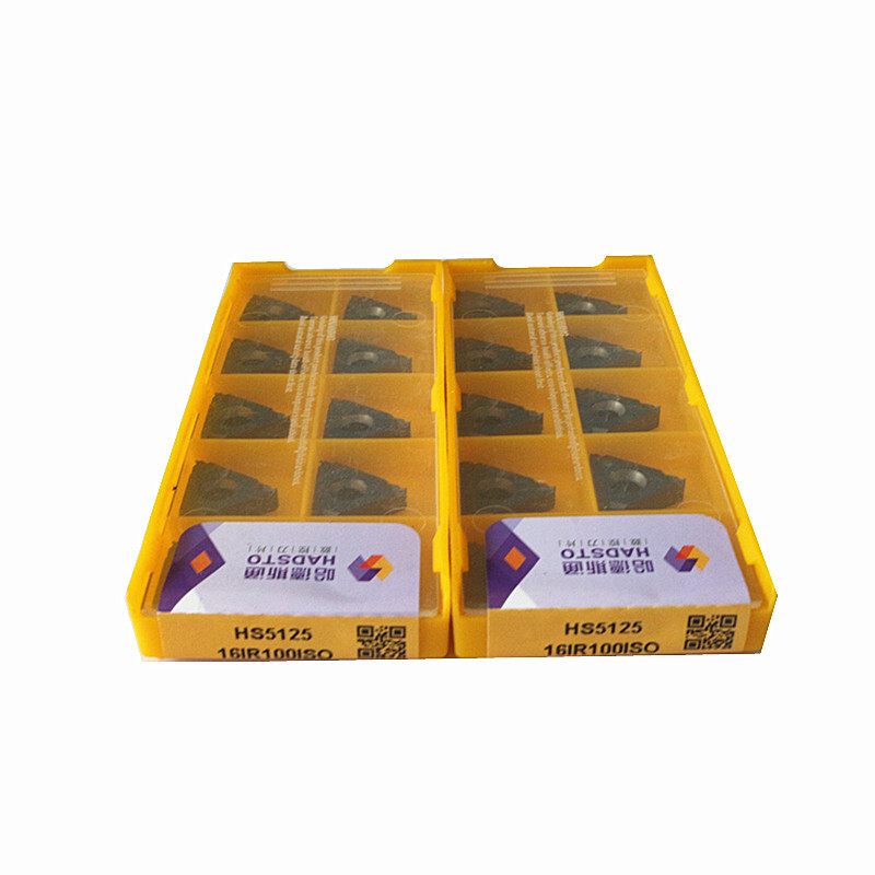 10PCS 16ER 16IR ISO AG HS5125 CNC Lathe Tool Thread Turning Tool SER SNR Holder