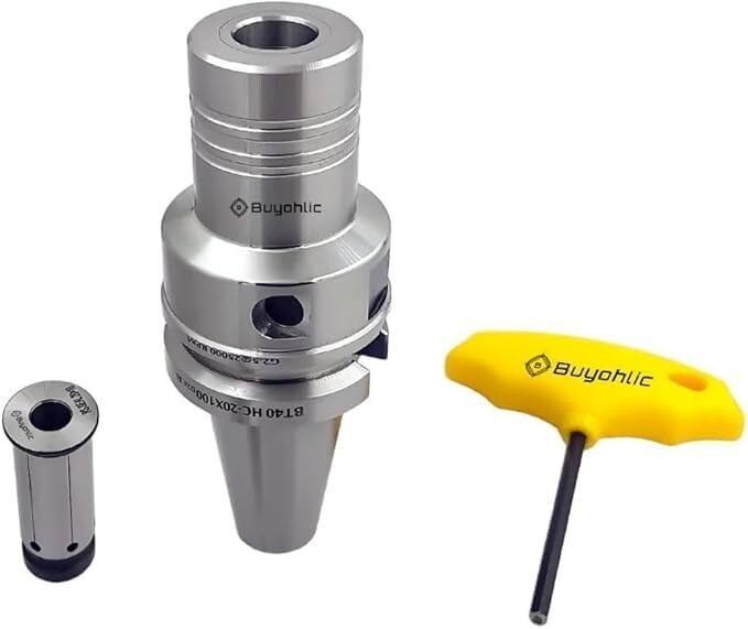 Hydrogrip Chuck Adaptor Holder BT40 Shank II Cutter Diameter 20 x 100 mm Long