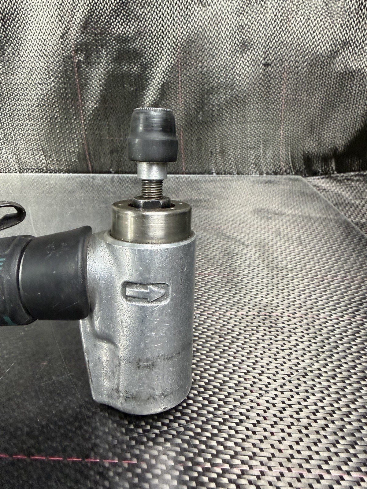 Dynabrade Dynafile II Sander 05029 20000rpm Pneumatic Air Tool *Incomplete* VGC
