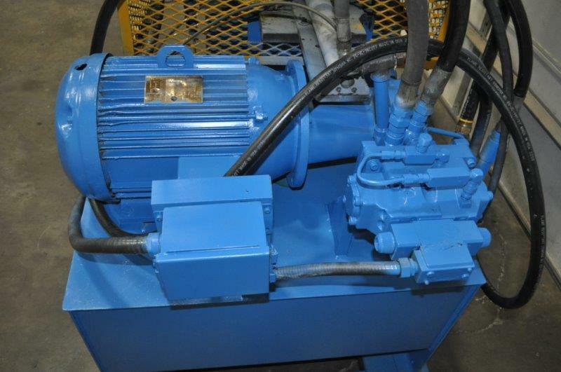 50 TON NEFF 4 POST HYDRAULIC PRESS 12″ STROKE 15″ DAYLIGHT 22.5″ x 16.5″ BED 22.