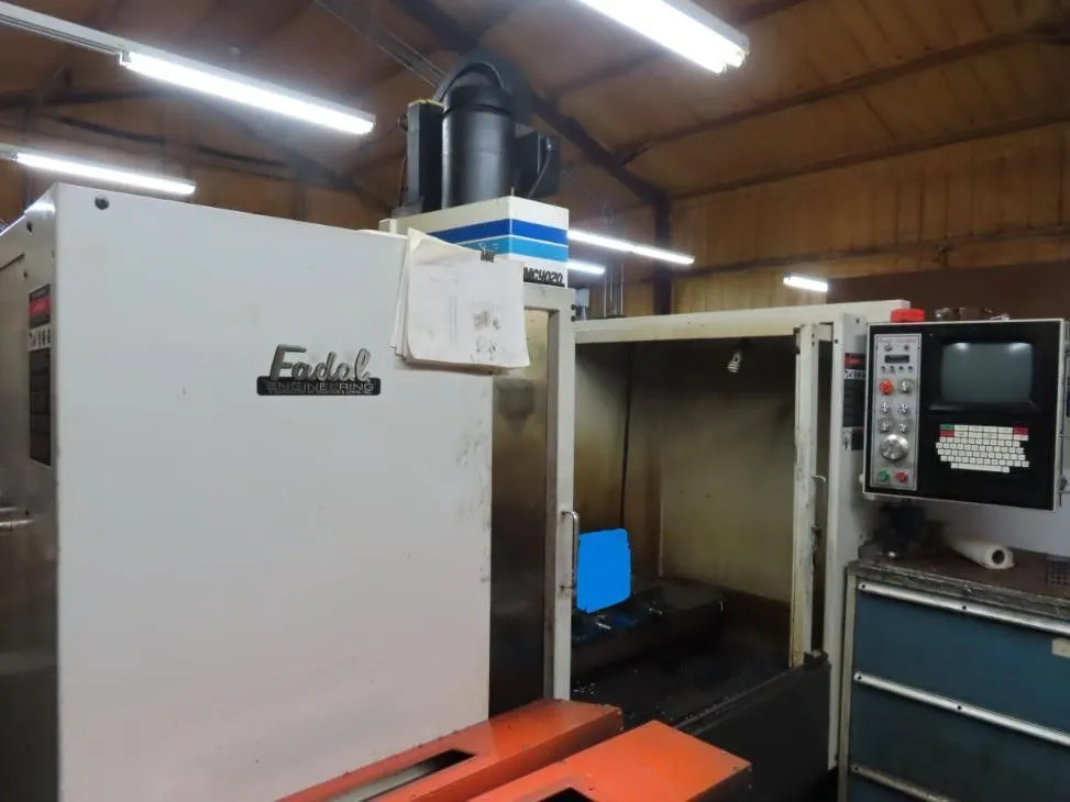 1998 FADAL 4020HT CNC Milling 20″ x 48″ Table 10,000 RPM 40″ X-Axis