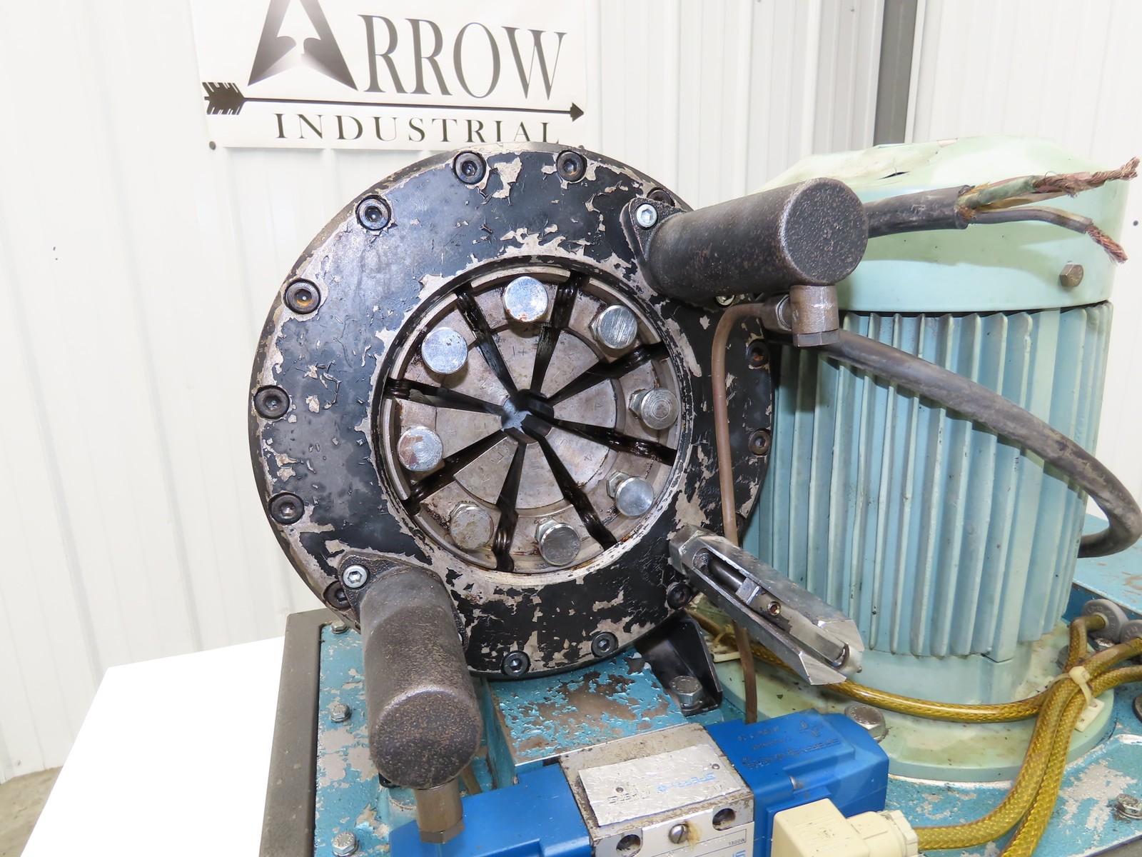 Lillbackan P20-AE Finn Power Hydraulic Hose Crimping Machine 3kw 230V 3Ph