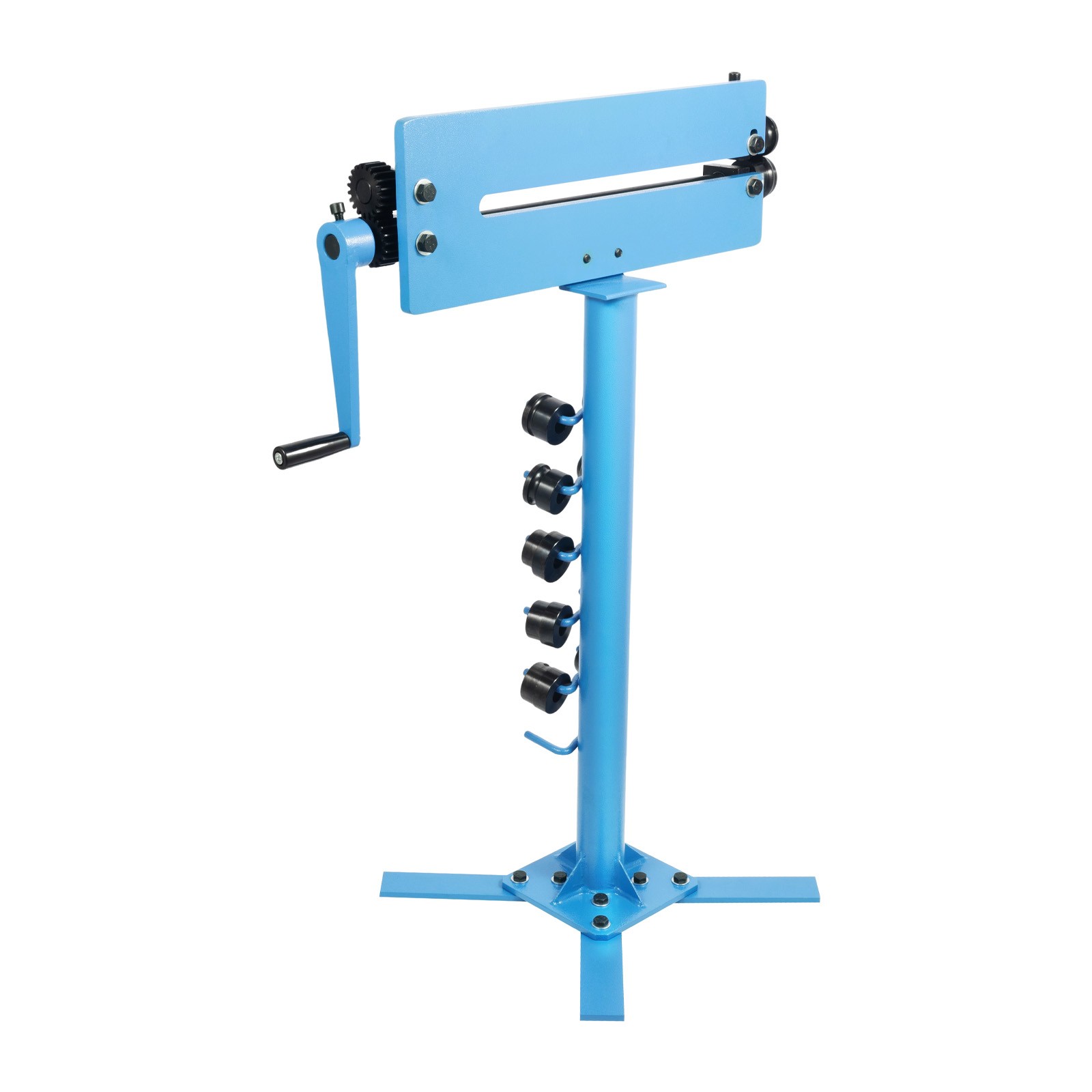 Manual Bender Bead Roller Sheet Metal Bending Machine 6 Pairs Profile Roller