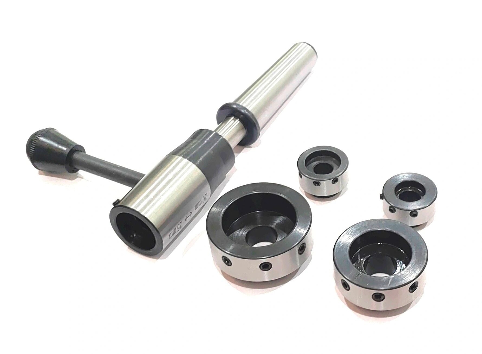 Tailstock Metric die Holder for Threading Operation on Lathe in Plastic Suitcase