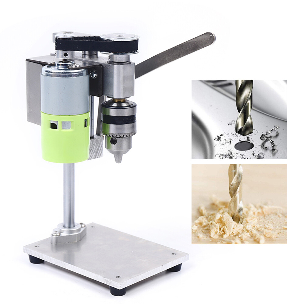 Bench Top Mini Drill Press Variable Speed for Wood,Metal/Plastic Hobby Table Top