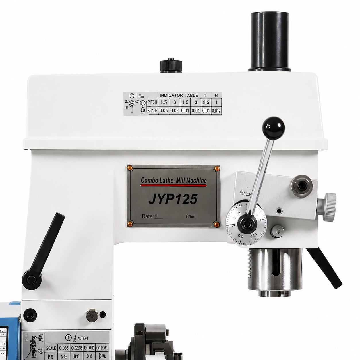 JYP125 Multifunctional Mini Machine Tool Drilling Milling Lathe Combo