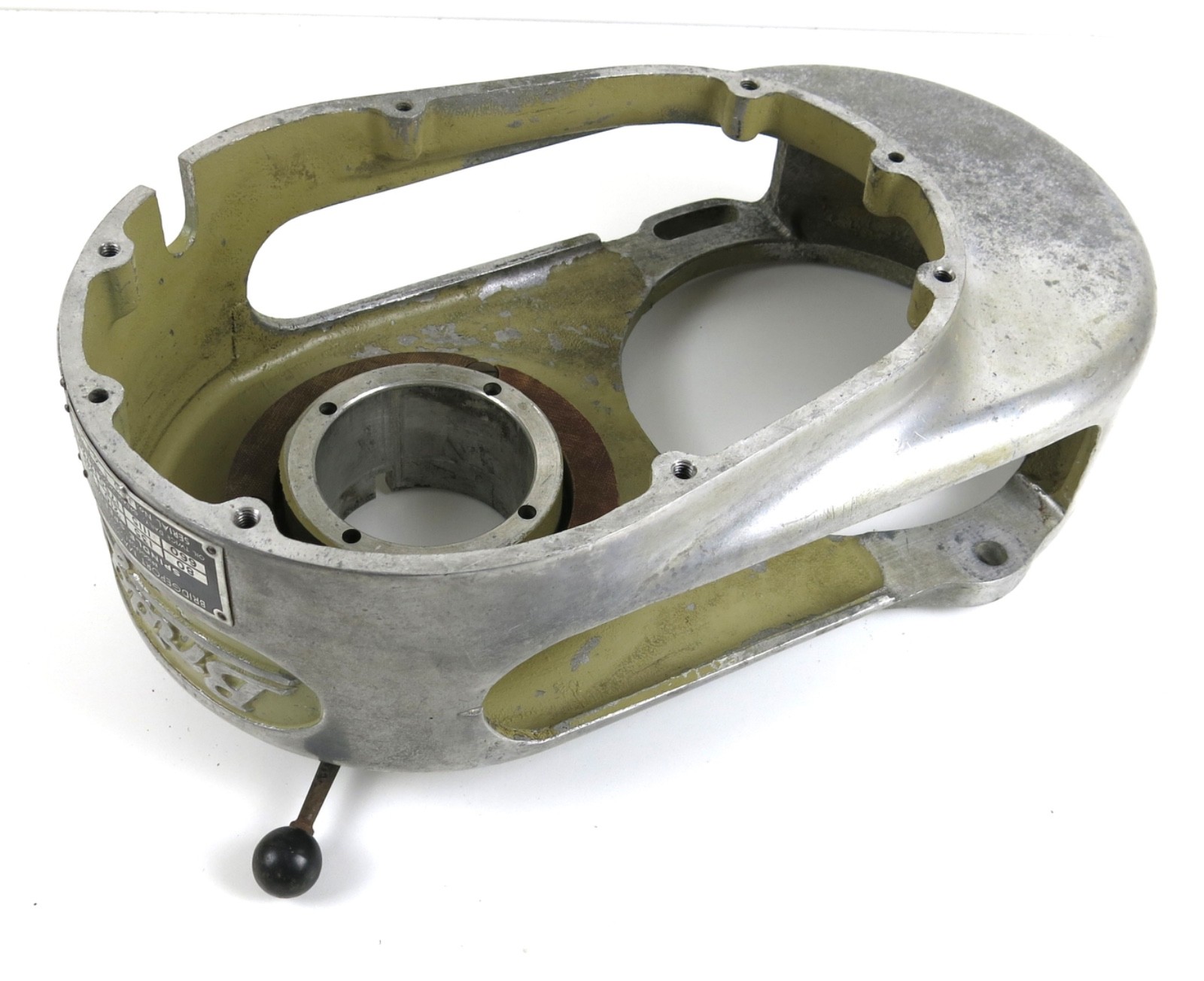 Bridgeport J Head Aluminum Upper Head Pulley Cover Casting