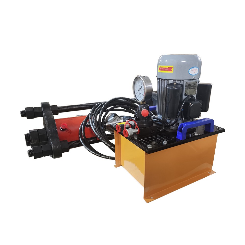 110V Portable Line Boring&Welding Machine Kit w/70T Hydraulic Crawler Pin Press