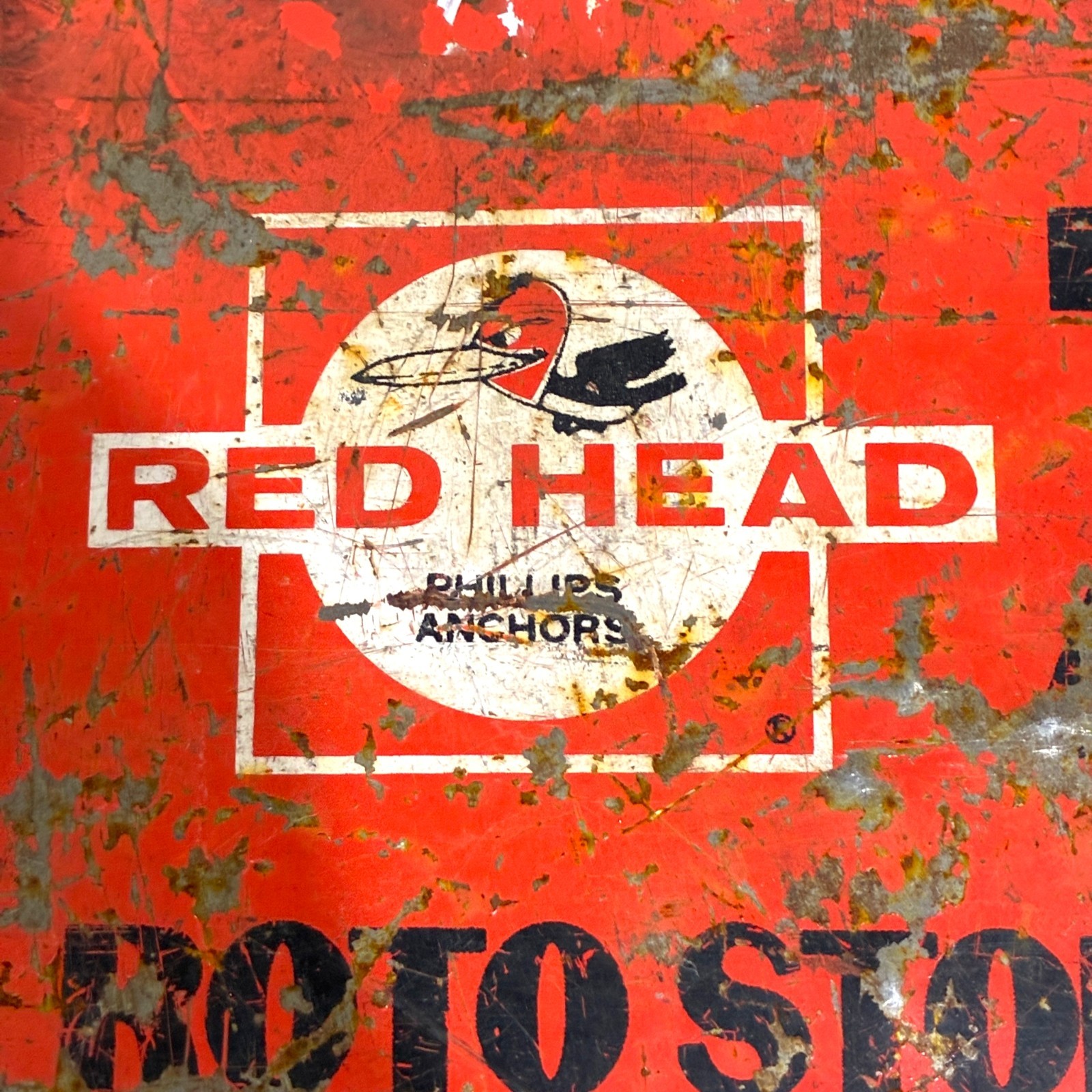 Red Head Model 700 Roto Stop Hammer Kit w/ Metal Case Bits Adapters Anchors