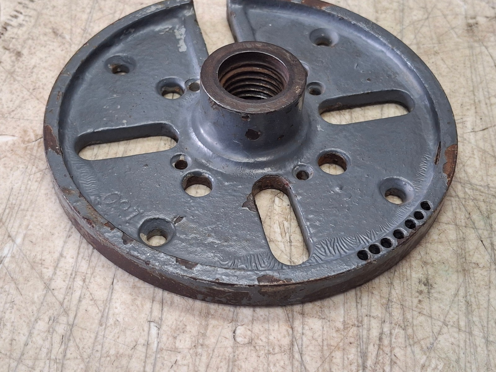 Vintage Atlas Craftsman L3 160 Lathe Dog Face Plate 6″ 8 TPI