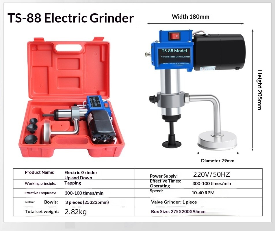 Industrial Grade Pneumatic Valve Lapping Machine Professional Grinding Kit