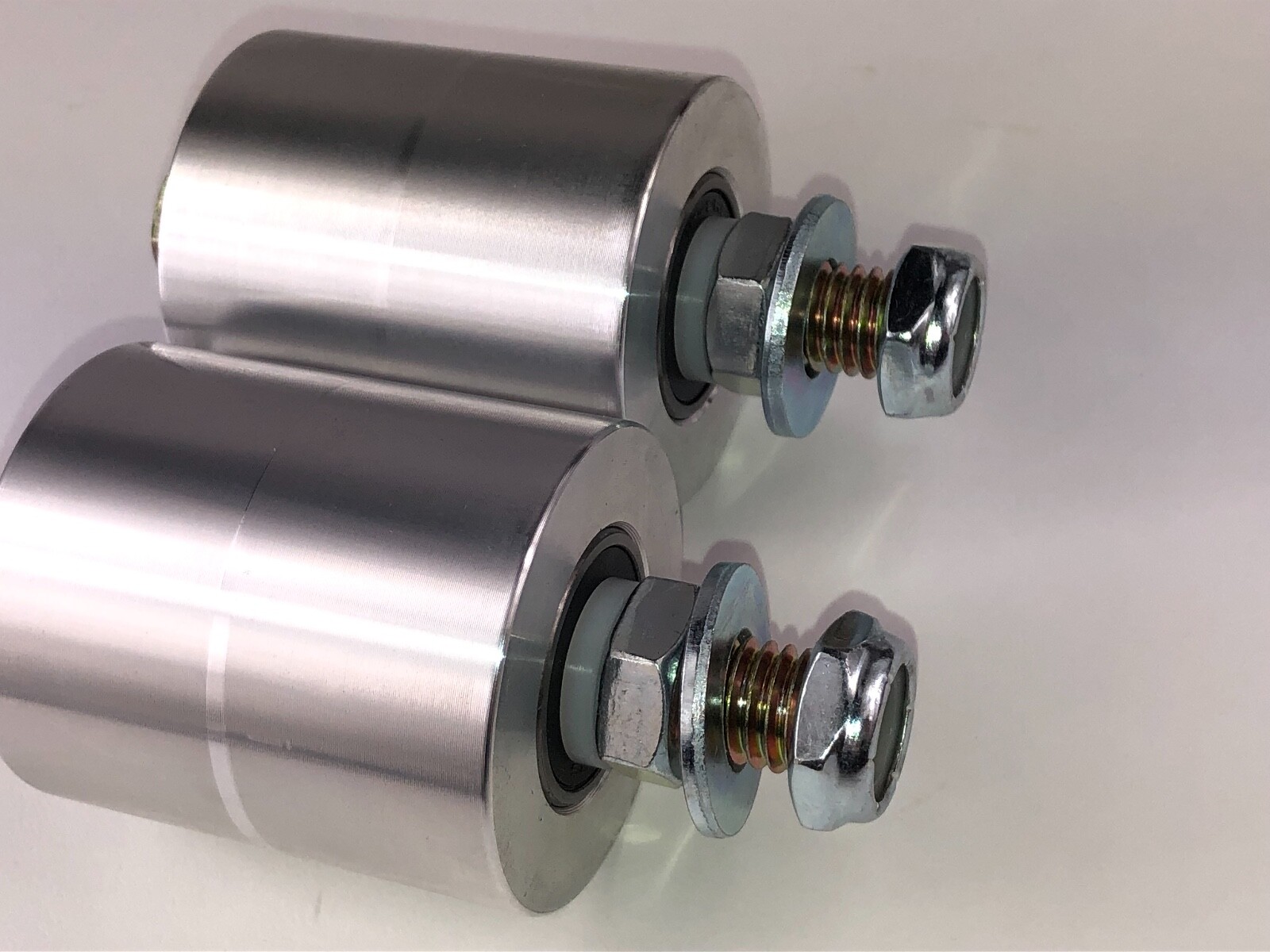 BELT GRINDER 2X72 WHEEL SET WITH BOLT AXLES