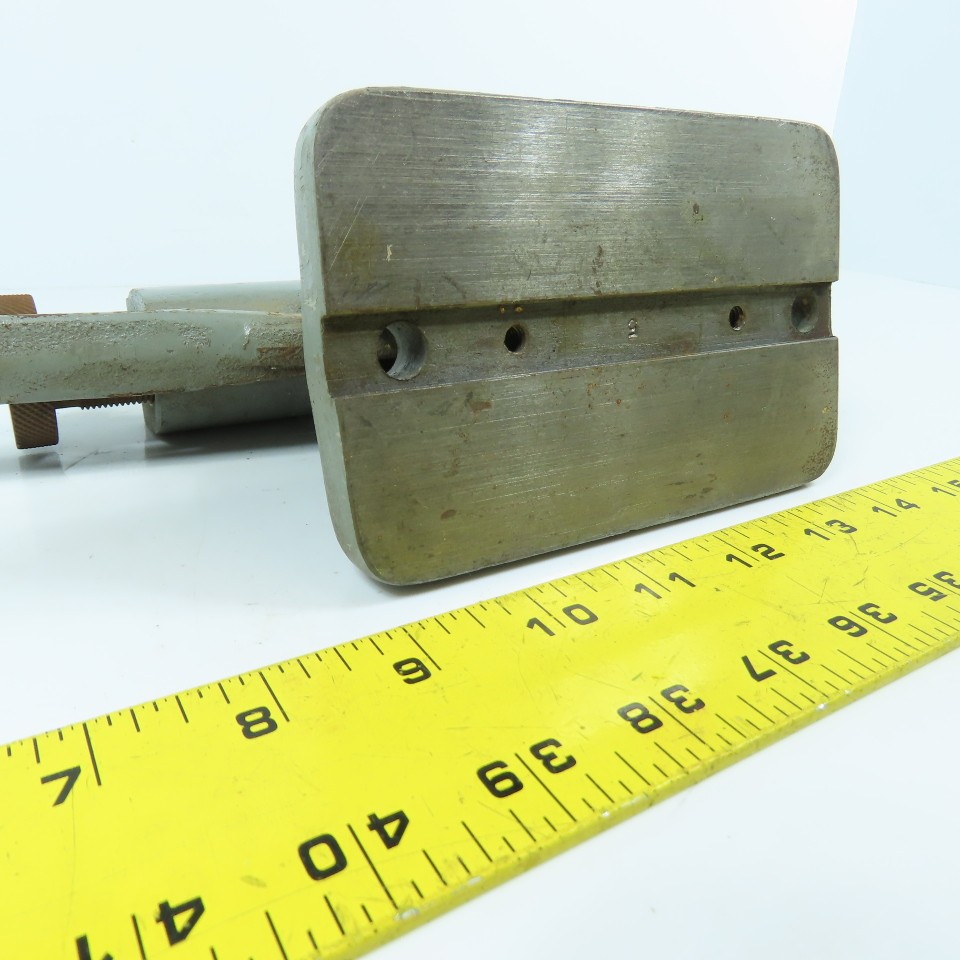 Unknown Make/Model Lathe Tailstock W/Dead Center 4″ Centerline Quick Release