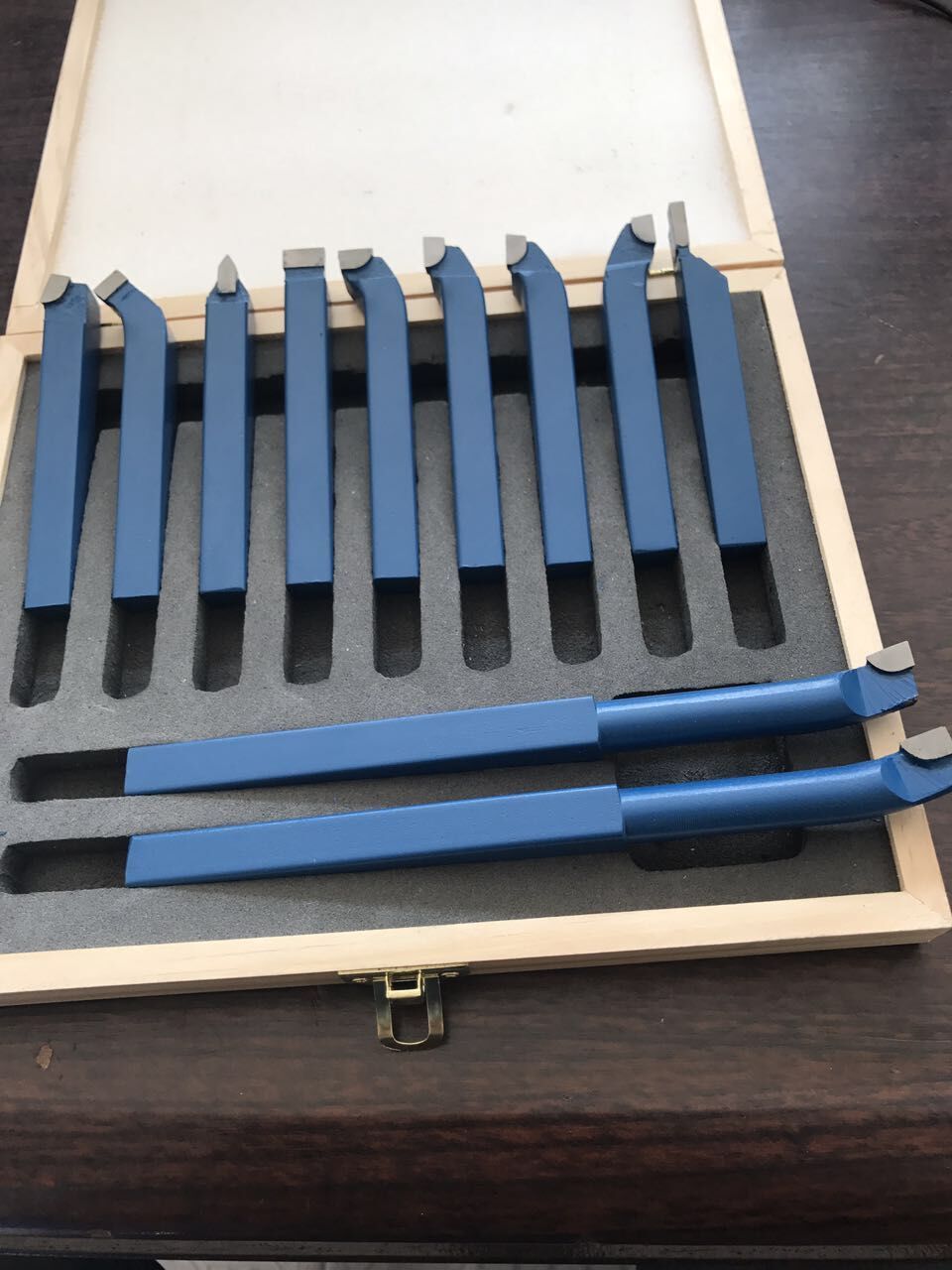 11Pcs 1/2” Carbide Metal Tool Knife Set for Mini Lathe Cutting Turning Tools