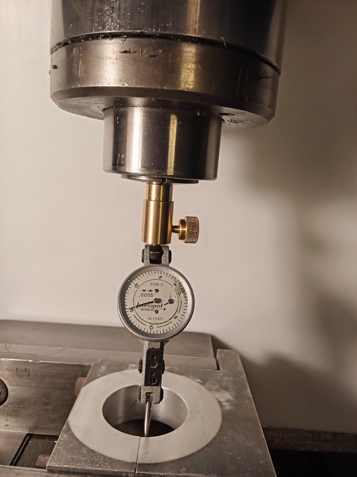 Milling Machine Spindle Multi-Diameter Indicator Holder (5/64″ or 4mm stem)