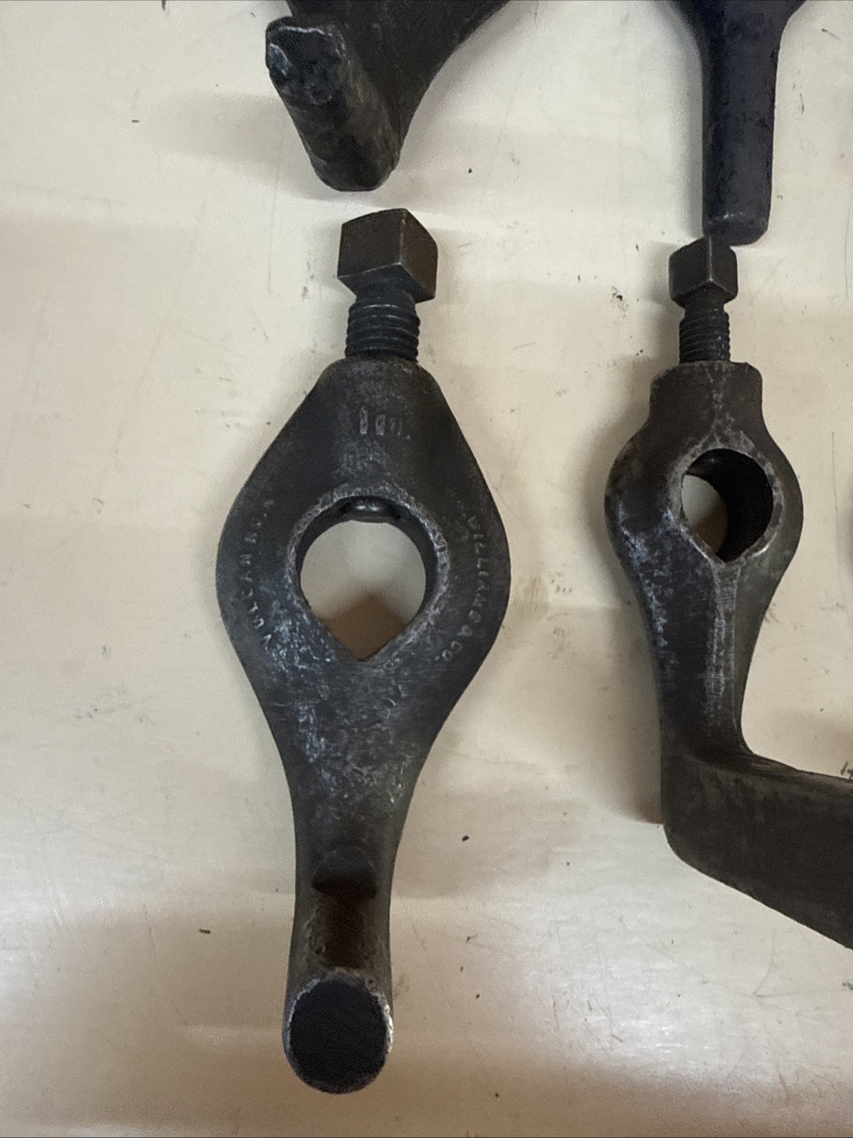 Lot Of 6 Lathe Drive Dogs 1-3/8-1/2” JH Williams Ect