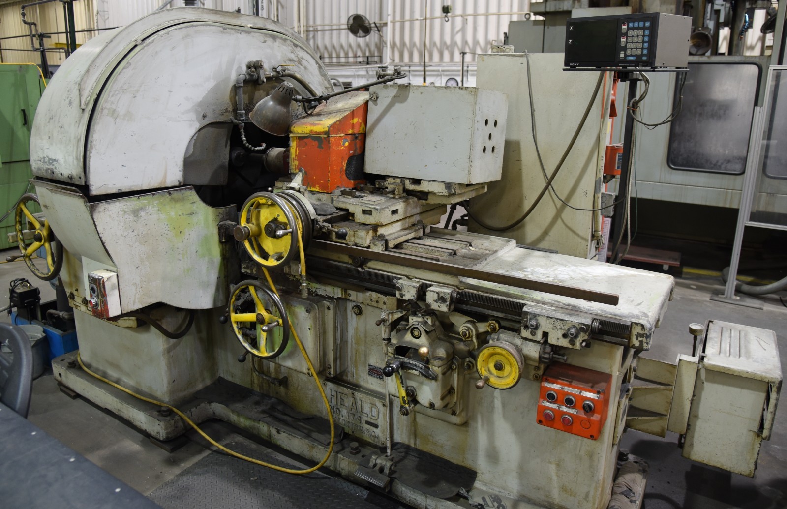 HEALD, HORIZONTAL GRINDER, MODEL 174, 460 VOLT, 3 PHASE, 60 CYCLE