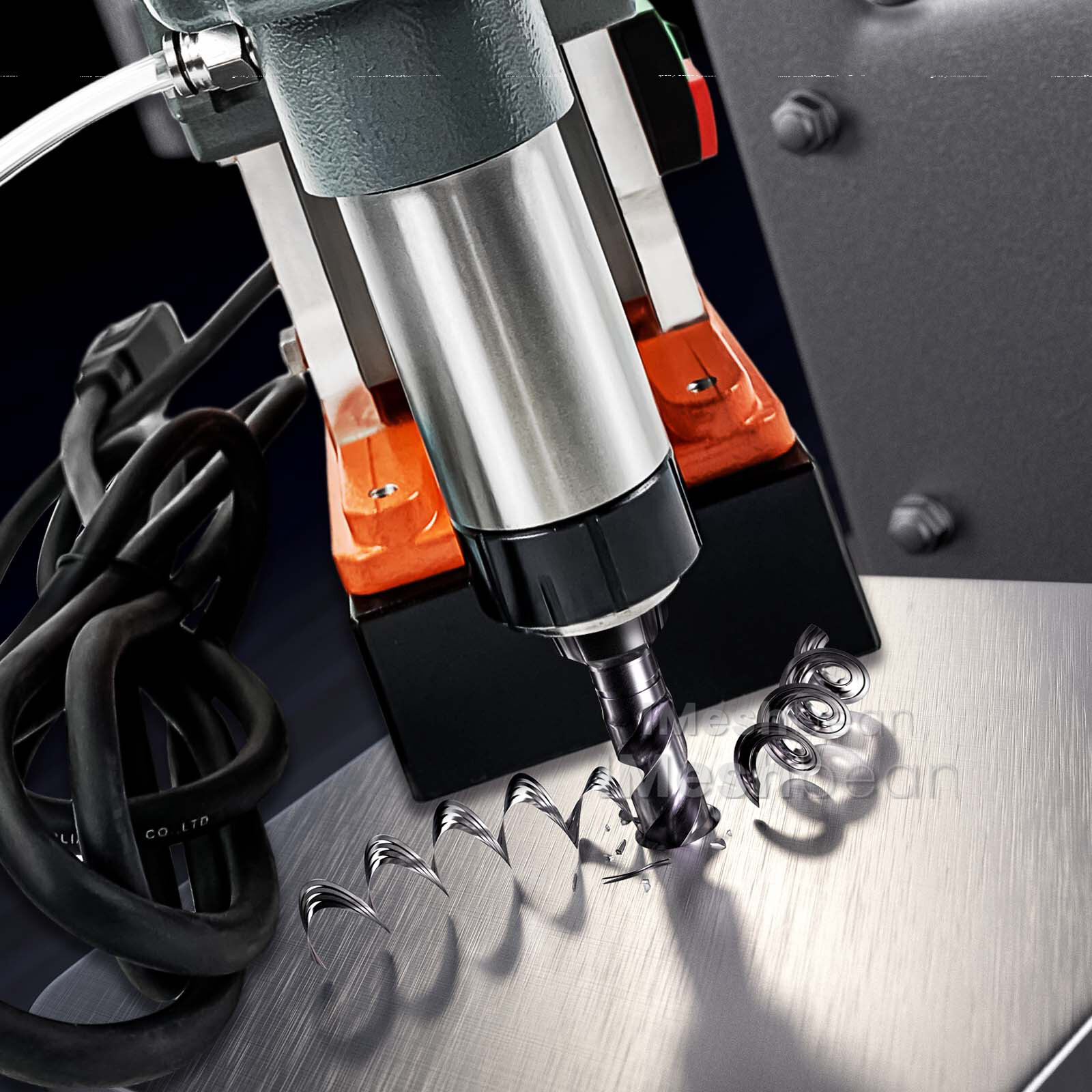 iMeshbean Magnetic Drill 1400W 2922lbf/13000N Portable Mag Drill Press 810RPM