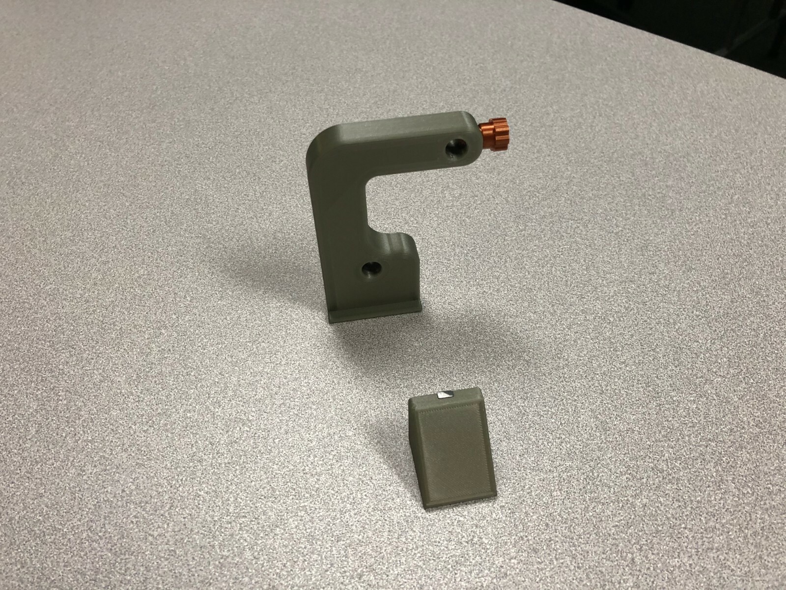 South Bend Lathe 9 or 10K, Cross Slide Dial Indicator Holder (3d Printed)