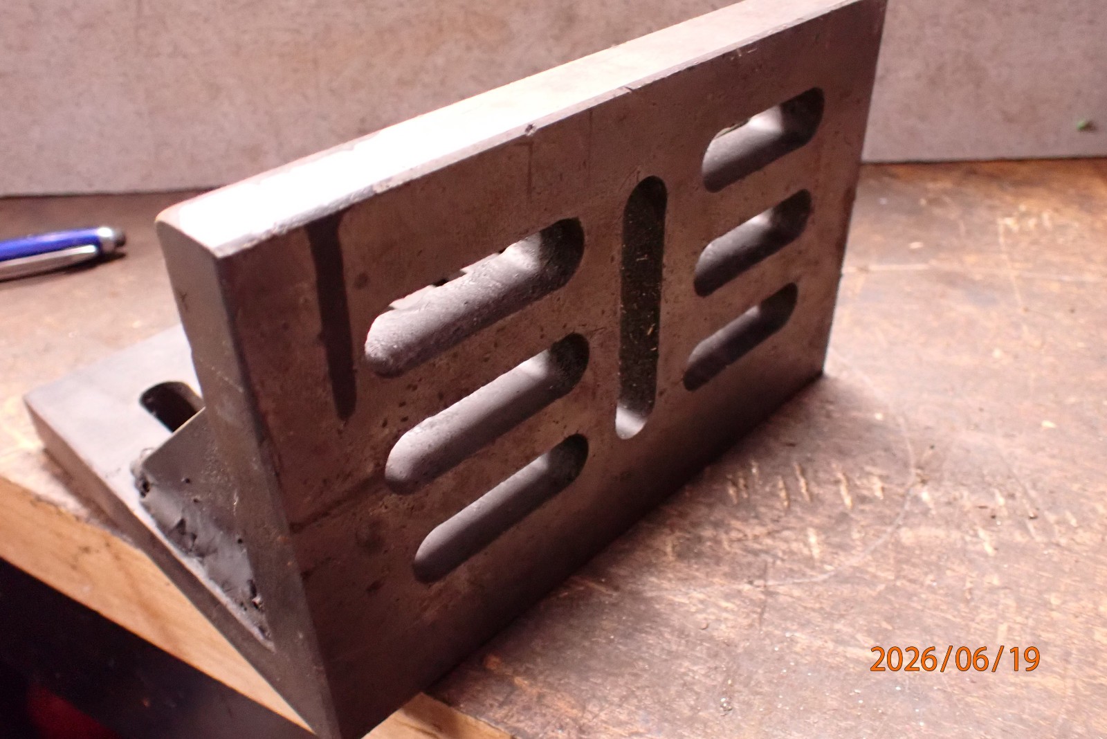 LOT LAM5: MACHINIST ANGLE PLATE JIG FIXTURE SETUP TOOLING ROUGH