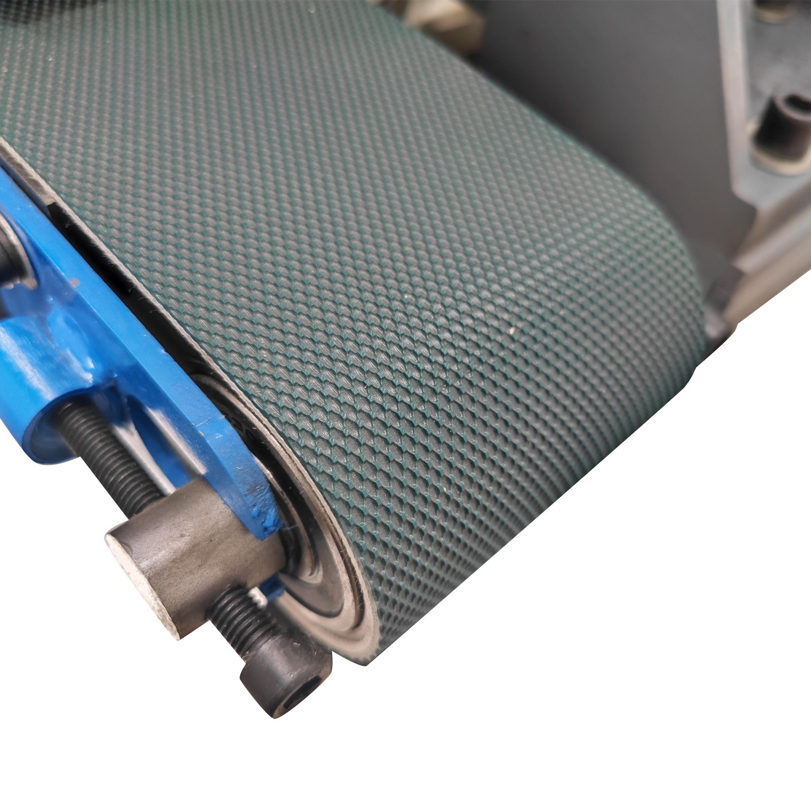 220V Single Head Belt Sander Polishing Machine for Metal Surface Deburring etc.