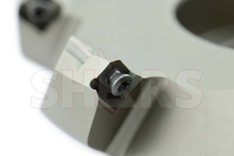 Shars CNC 6″ 45° Indexable Face Mill SEHT 43 Insert 8 Flutes NEW R[