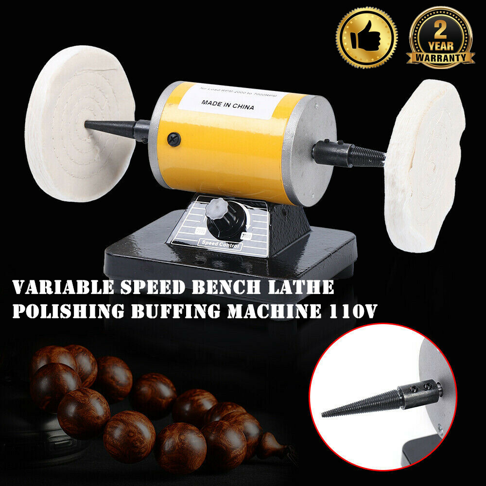 5-Inch Bench Table Top Buffing Machine Polisher Buffer Smoothing Polishing Tool
