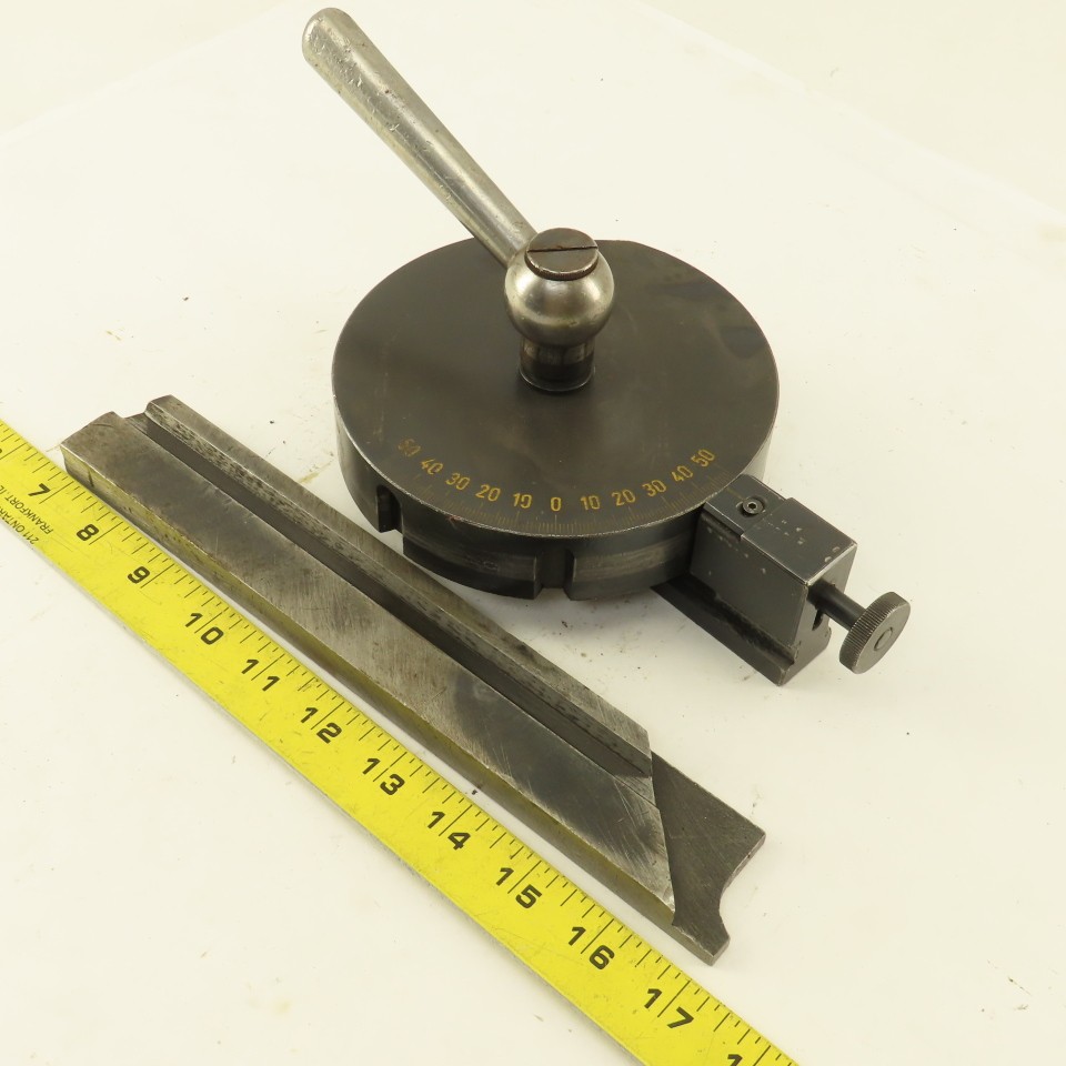 Saw Set Up T-Slot Mount Angle Gauge 0-50°