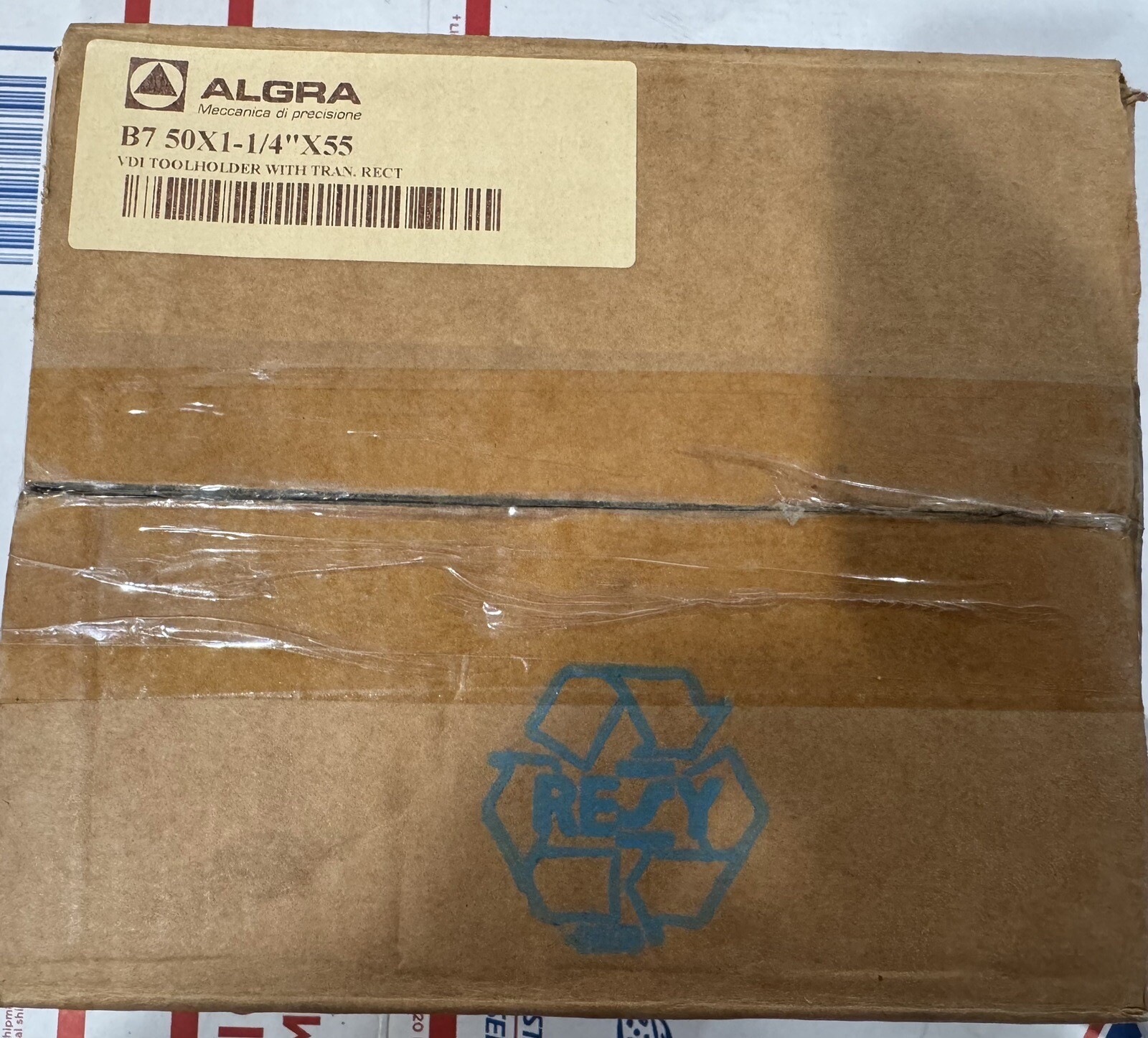 ALGRA VDI150 TOOL HOLDER TRANSV RECT UPDWN-RH LONG B7 50X1-1/4″-1″X55