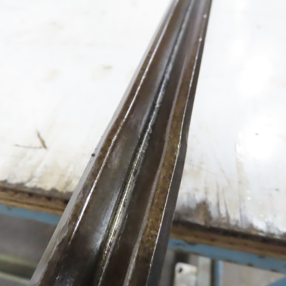 48-1/8″ Press Brake 90° Forming V Angle Die Block 1/2″ Tang 2-3/8″High 1″ Thic
