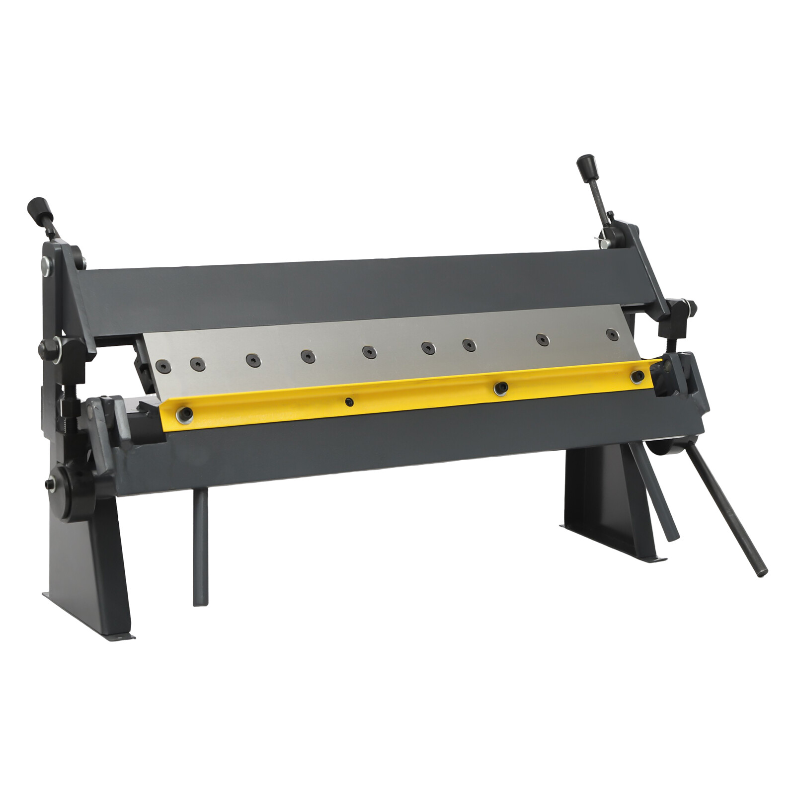 24″ Pan and Box Brake Sheet Metal Pan and Box Metal Brake w/ Removable Fingers~！