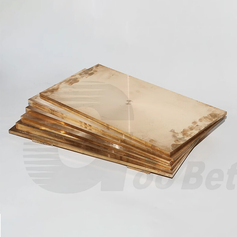 Flat BeCu C17200 Beryllium Bronze Sheet Plate Panel 0.5 0.8 1 1.5 2 3 5mm Thick