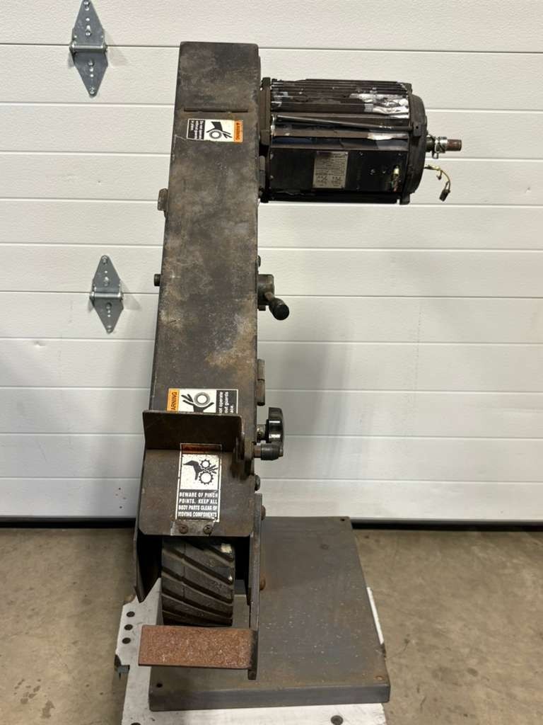 Dake Belt Sander Grinder Model G-75-1 PH w/ TTMC Two Capacity Capacitor Motor