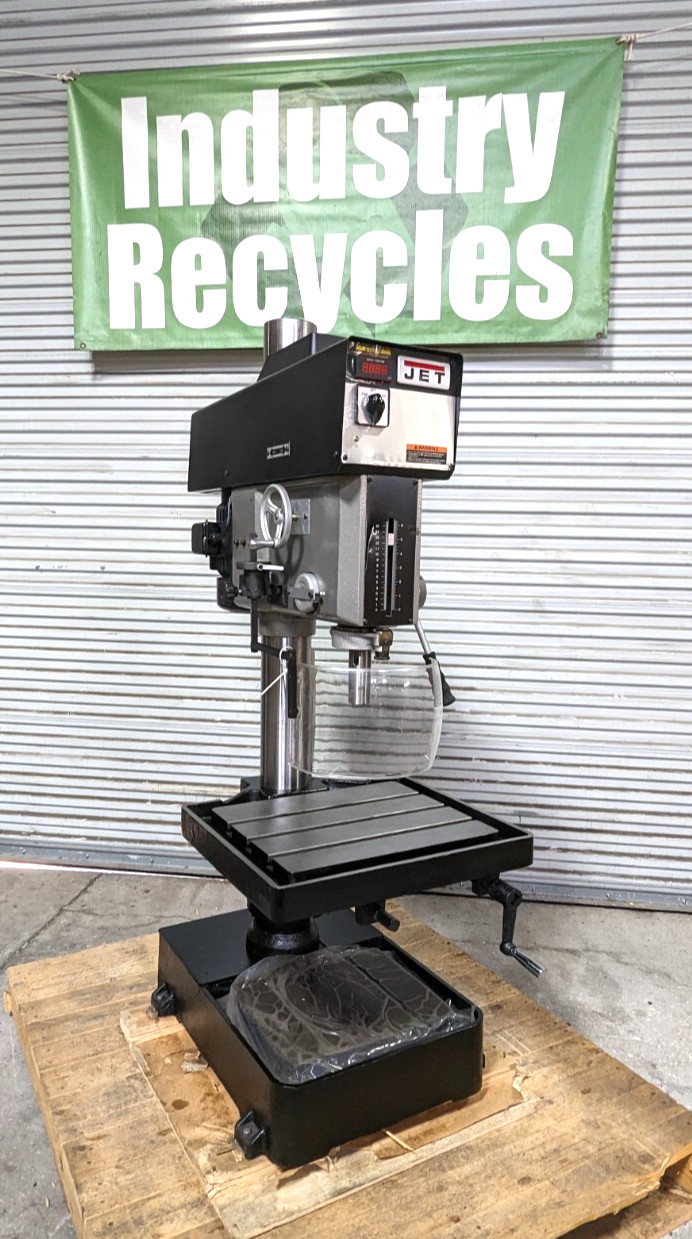 Jet Drill Press JDP-20-VS-1 FWD/REV 3MT 115 & 230V 354230 Scratch &