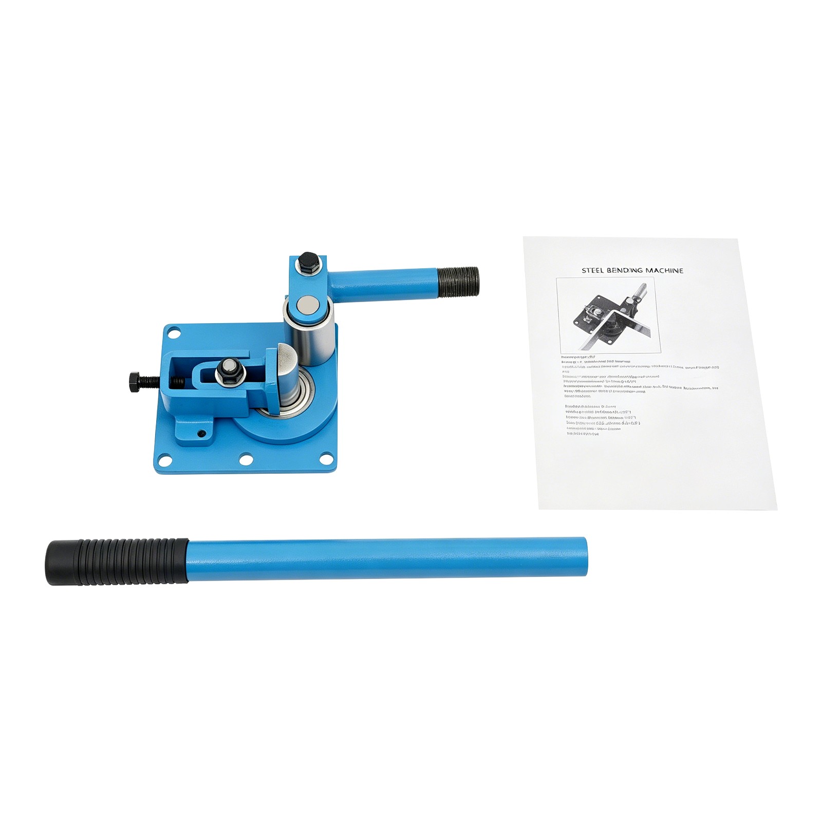 0–5mm Manual Flat Bar Bender, Sheet Metal Bending Tool,Blue Metal Bending Tool