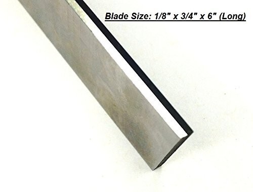 HSS Blades 1/8″ x 3/4″(Wide) x 6” for Lathe Parting Cut Off & Tool Holder-USA