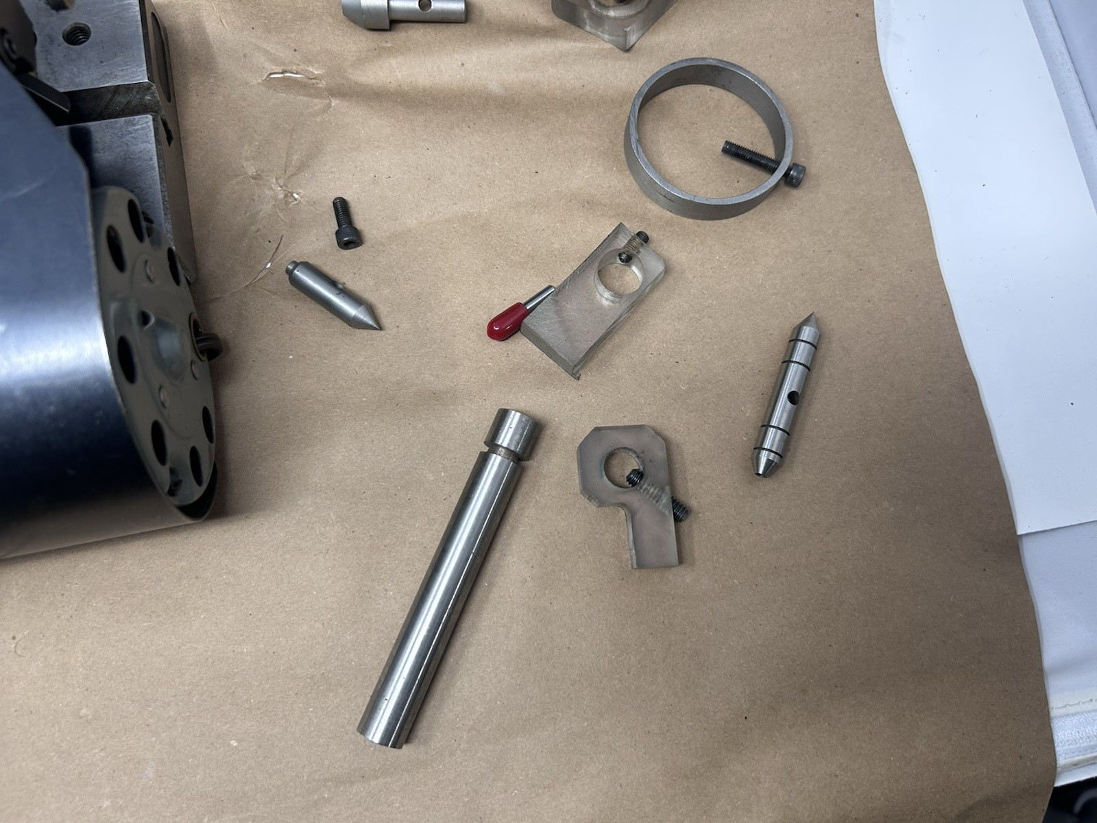 Harig Lectric Centers Cylindrical Grinding Fixture