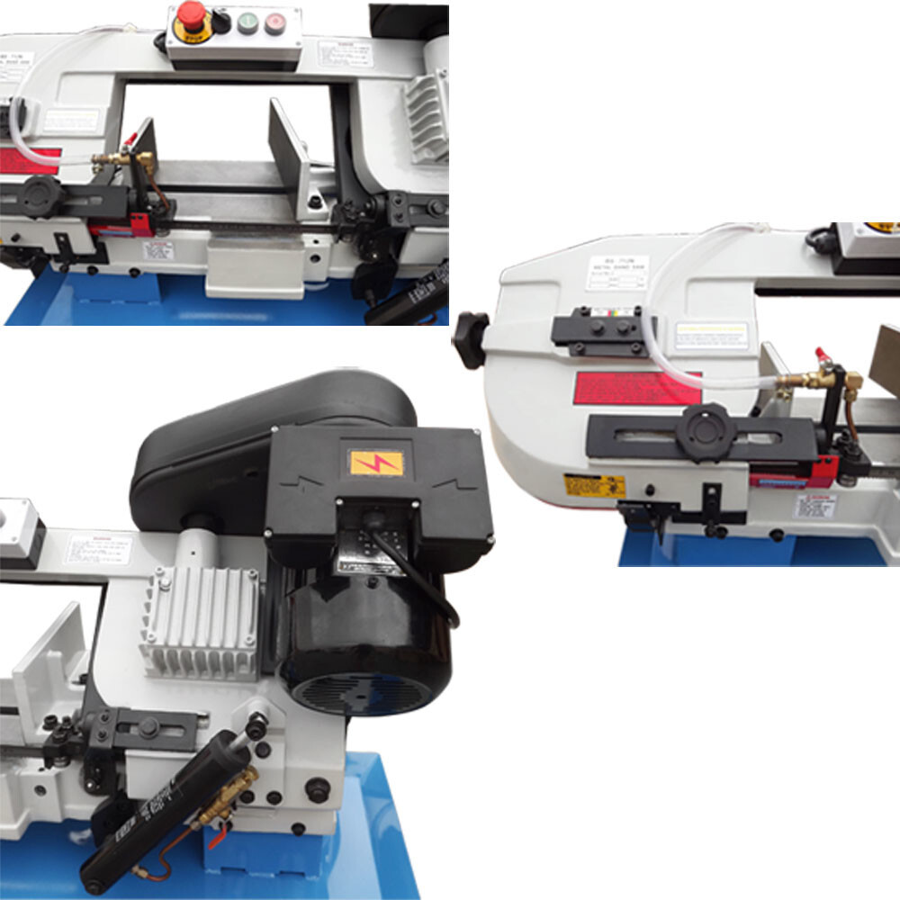 7×12 Band Saw Horizontal Vertical Metal Cutting Cutter Hydraulic Down Feed 110V