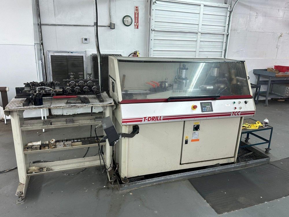 T-Drill TCC-50 7/8″ Tube Cutoff Machine
