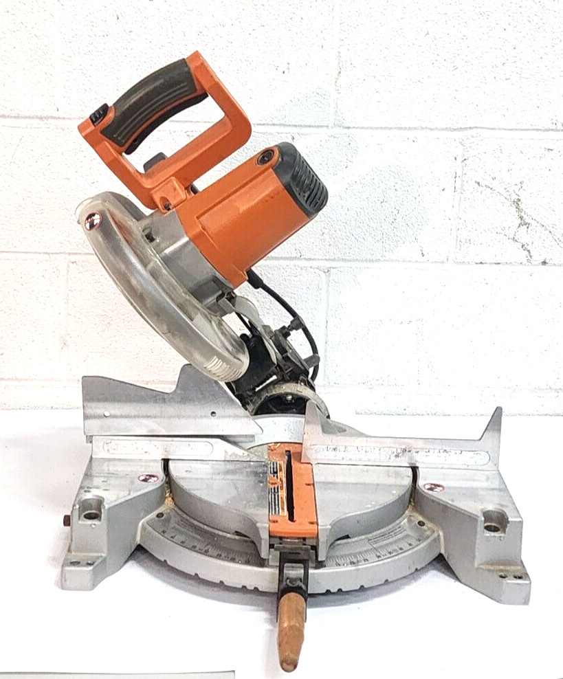 RIGID 10″ COMPOUND MITERSAW MS1065LZA 120V AC 15 AMPS
