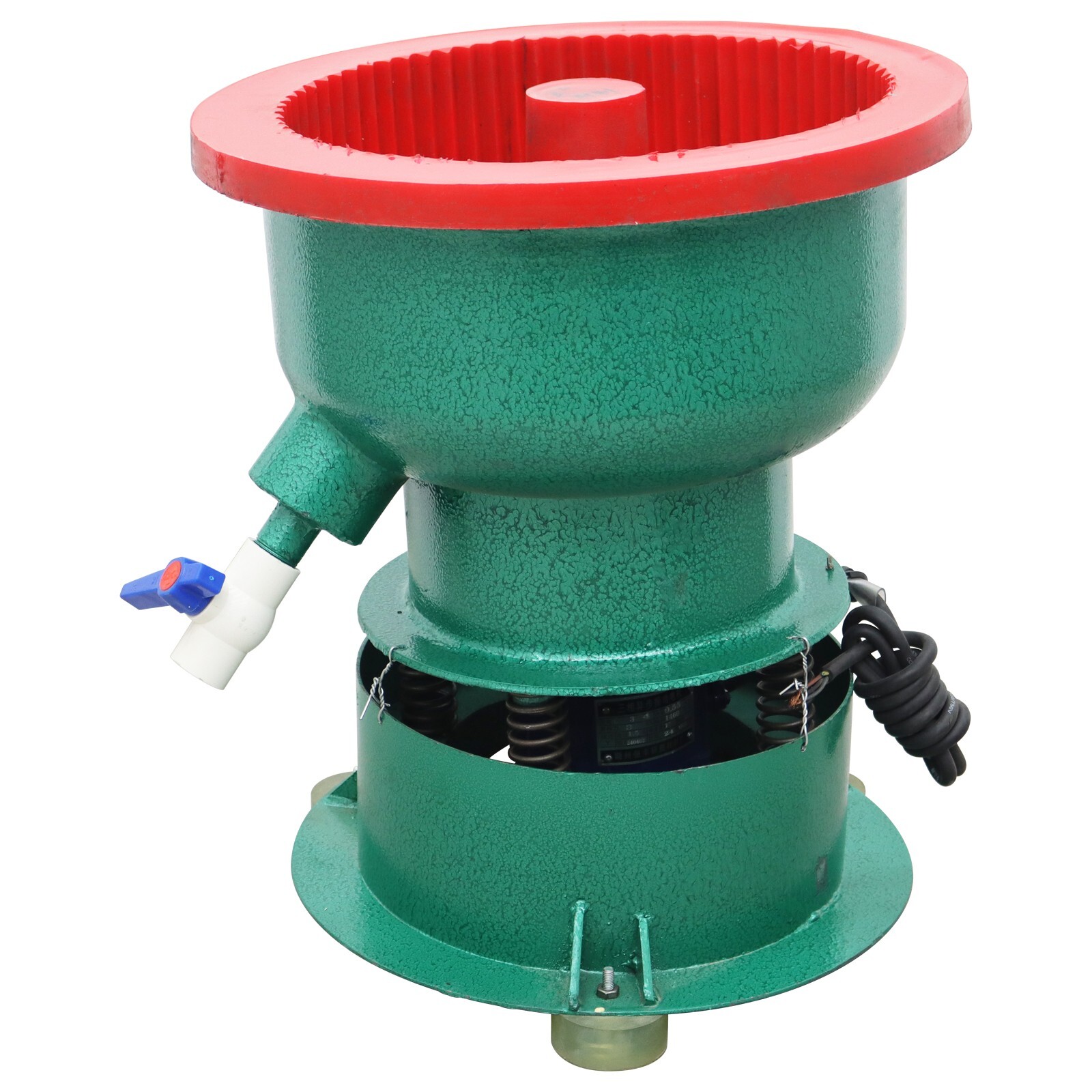 220V Vibration Deburring Polishing Machine Rust Remover Grinder 40L Innerφ15.7”