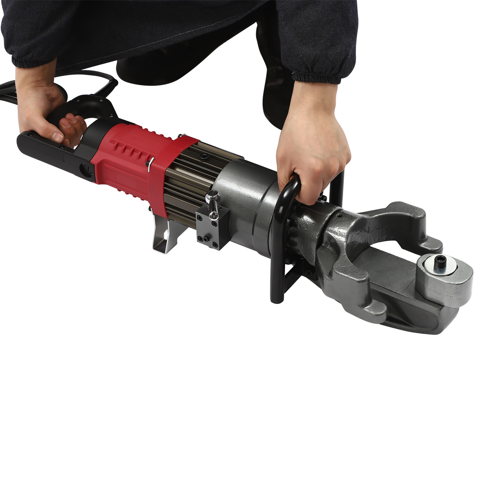 1150W Electric Hydraulic Steel Bar Bending Machine 4-25MM Portable Rebar Range